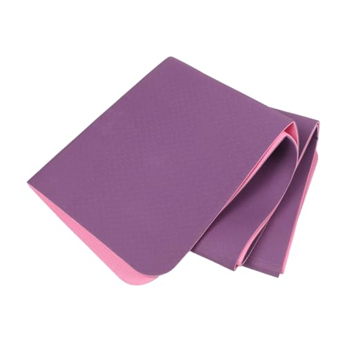 Tapis de yoga pliable antidérapant en TPE coussin fitness amorti
