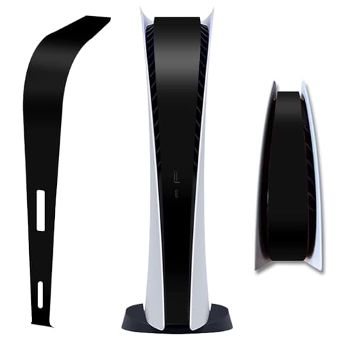 Adesivo Skin Pelicula Preto Liso Fosco Central Para Playstation 5 Ps5 (PS5 Versão DIGITAL)
