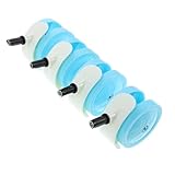 Sosoport 4stücke Ersatzräder für Lauflernhilfen Geräuscharme Universalräder Lenkrollen für Kindergehwagen Ersatzteile für Kinderwagen Rollatorteile Gleiter für Rollatoren