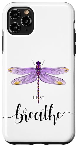 ���̃g���{�����g���{�����w�A�[�g Breathe Dragonflies art artwork �X�}�z�P�[�X iPhone 11 Pro Max �p