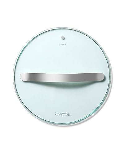 Caraway 10.5" Glass Lid for Pots and Pans - Made With Tempered Glass - Sized to Fit Caraway Ceramic-Coated & Stainless Steel Cookware