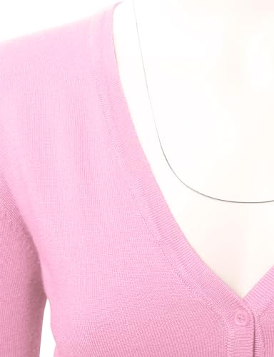 Image of Allsense Women's Long-Sleeve V-Neck Cardigan Sweater | Button Down, Lightweight Soft Knit