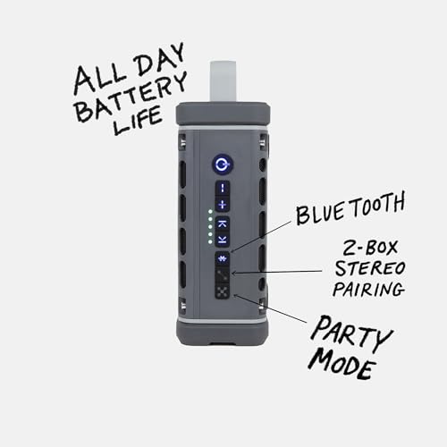 image for Turtlebox Ranger: Loud! Outdoor Portable Bluetooth 5.4 Speaker | Rugge