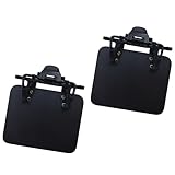 JSHYGOUP 2 Packs International Standard Shooting Glasses Blinders Occluder Clip Patch Goggles Blocking Piece Eyecups Archery Blinds