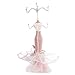 EIMSOAH Fashion Jewelry Display Stand, Jewelry Rack, Model Dress High Heeled Shoes Earring Necklace Ring Jewelry Holder Stand Display, for Girls (little model)