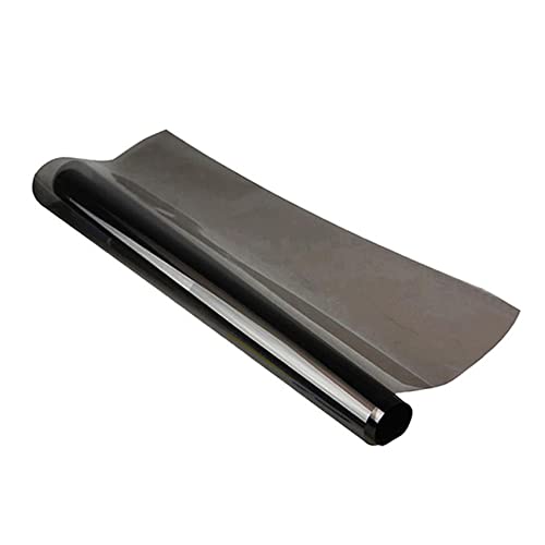 TOTMOX Film teinté universel pour fenêtre de voiture, balcon, bureau, anti-UV, anti-rayures, film de protection solaire pour pare-brise, transmission 1 à 50%