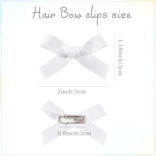 Ayesha Pack 25 Pinzas Blancas para Cabello miniatura 4