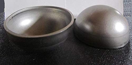 304 Stainless Steel Half Hemisphere Ball 4.00 Diameter x 2.00 Height x .120 Wall 2 pcs