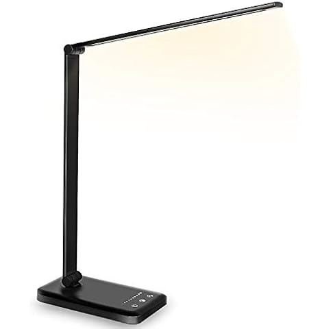 SLATOR Dimmable Aluminium Desk Lamp with USB Cover