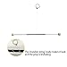 Fire Levitation Wand, Fire Staff, with Wick Made of Kevlar and Cushion Grip, Flow, Spinning, Circus, Dance Prop – for Festivals, Ceremonies, & Performances