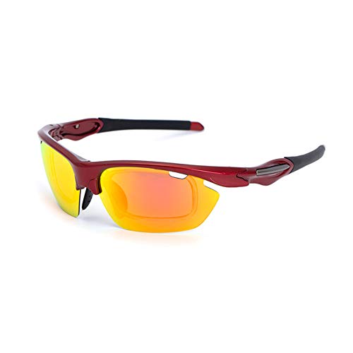 Gafas deportivas con resistencia al impacto y lentes polarizadas