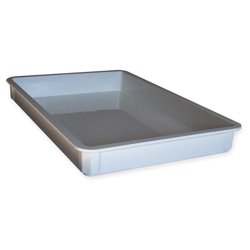 Stacking Container, HD, L 25 3/4, D 3, White