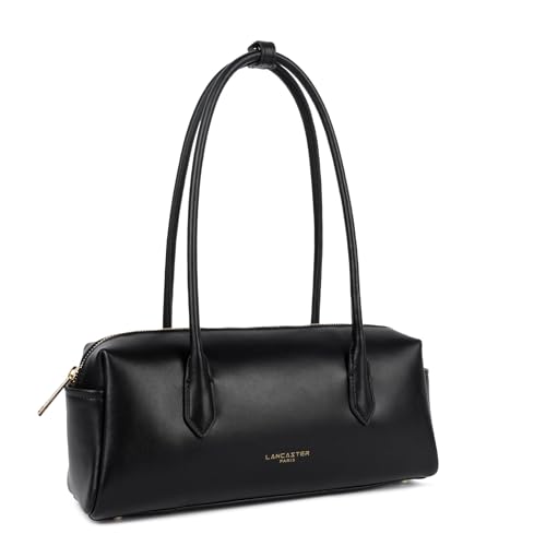 Lancaster Donna Cube sac à main rectangulaire en cuir à fermeture zippée et volume optimisé - 2