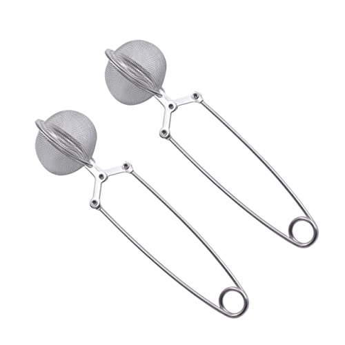 LALADEFIEE 2pcs High-grade Stainless Steel Powder Sifter Manual Flour Sieve for Home Kitchen Baking Space-saving Design with Hanging