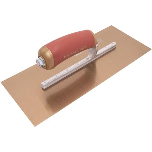 Marshalltown 4467DFD 12 x 5 GS DuraFlex Glättkelle -DuraSoft Griff, Gold