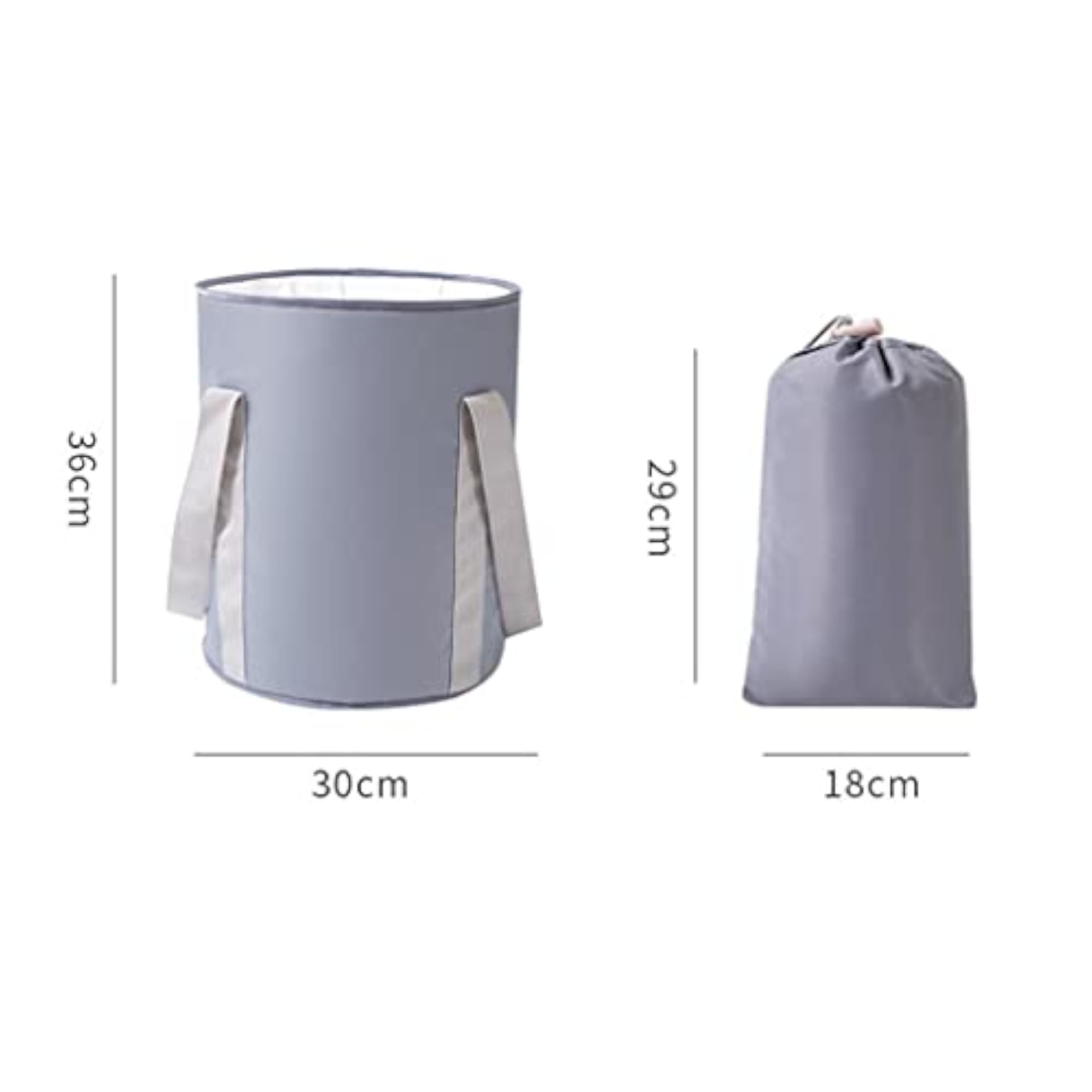 Foot Soak Bath Basin for SPA, Gray