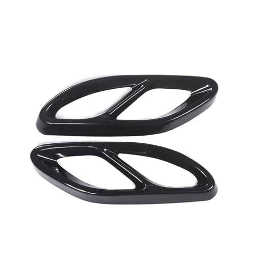 Cache-pots d'échappement noirs premium pour Mercedes Classe C E GLC