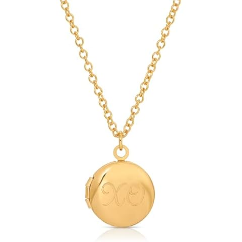 Lucky Feather XO Locket Necklace Cover
