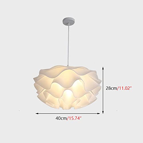 Suspension moderne E27 éclairage intérieur blanc anti éblouissement - 5
