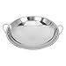 Koreański Ramen Pan Zupa Garnek Rondel: Hiszpański Paella Pan Shabu Shabu Hot Pot Stockpot Garnek Do Gotowania Do Wrzących Kluski Kultury 26. 5 Cm