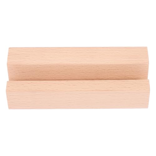 NUOBESTY - NUOBESTY Base De Calendrier De Bureau Clip Pour Carte Mémo Décor Photo De Bureau Porte-Photos Pour Tables Support De Calendrier De Bureau Porte-Numéro De Table Rustique Porte-Carte Photo