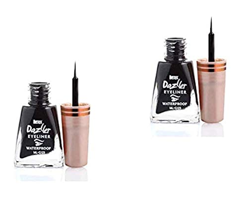 Eyeliner negro resistente al agua pack x2