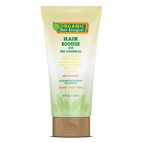 Organic Hair Growth Booster with Pro Vitamin-B5, 6 fl oz - DHT-Blocker, Sulfate-Free & Paraben-Free - for Thinning & Receding Hair - Color Safe for Men, Women & Teens by OHE Cover