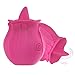2023 New Rosed Shape Pleasure Adult Toy Clitoralis Stimulator for Women Hoodies Waterproof Sucker Wedding Gifts Tool Red luwm08