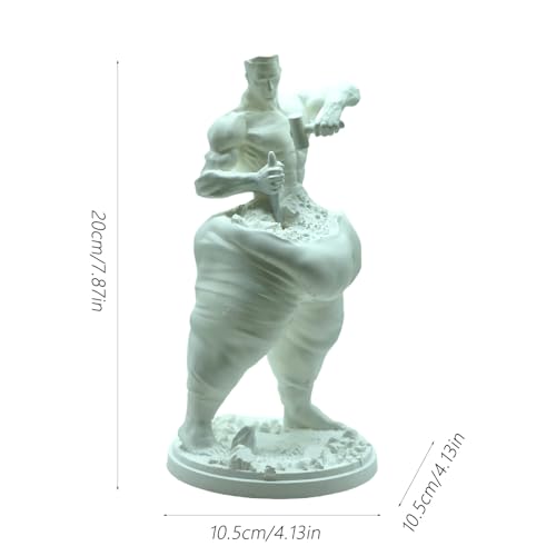 Estatua de Resina Fitness Hombre y Mujer miniatura 2
