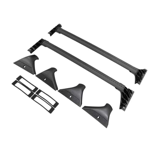 Barras de techo portaequipajes para Nissan Rogue y X-Trail T33, acabados de alta resistencia
