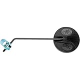  BUSCH+MÜLLER Rückspiegel 902 Motiv Radfahrer schwarz Radfahrer-Motiv ca.+Flicken