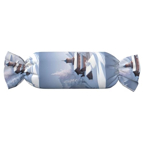 Almohada de espuma viscoelástica 62 cm x 25 cm negra