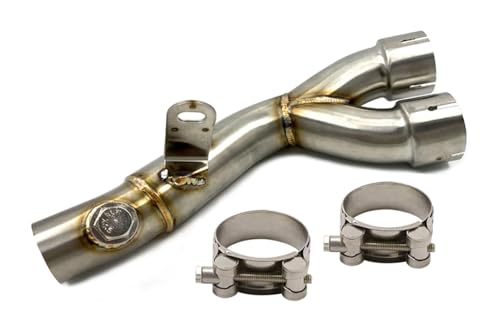 Collecteurs d'échappement de rechange YZF R6 tube de liaison silencieux 2006-2019