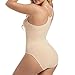 Ayolanni womens bodysuits Bodysuits for Womens Fashion Vneck Spaghetti Strap Bodysuit Thong Shapewear Tummy Control Going out Tops Sexy Outfit