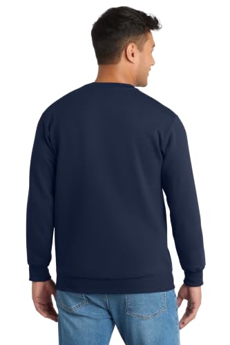 Image of Port & Company Men's Tall Ultimate Crewneck Sweatshirt