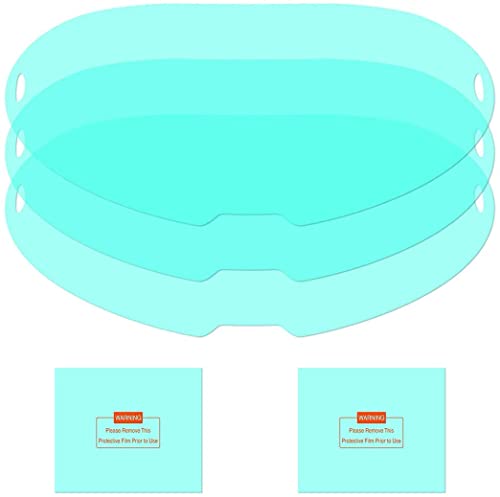 YESWELDER 3PCS Lente de reemplazo Exterior de Pantalla Grande y 2Pcs Lente de reemplazo Interior para el Casco de Soldadura LYG-Q800D