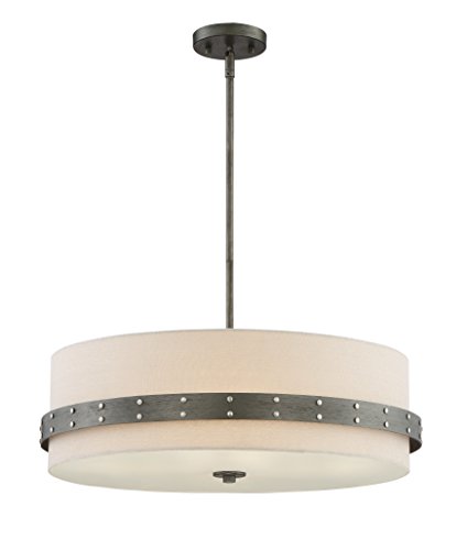 Flash Deals - 60% OFF Designers Fountain 92433-WI Pendant, Weathered Iron