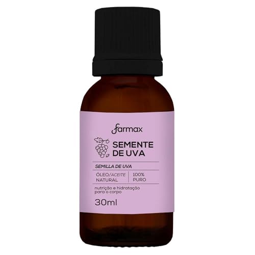 Farmax Oleo De Semente De Uva Puro 30Ml
