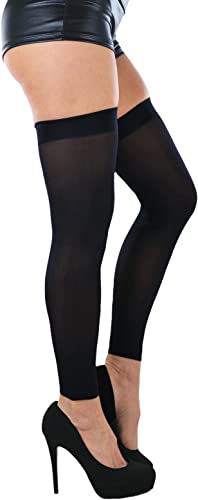 Image of ToBeInStyle Women's Fashion Dimond Net Thigh High Footless Novelty Leg Warmer Hosiery