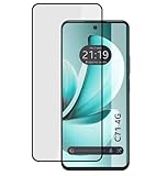 Pellicola protettiva 5D nera FULL GLUE per Realme C71 4G, realizzata in vetro temperato da 0,3 mm che copre l'intero schermo.
