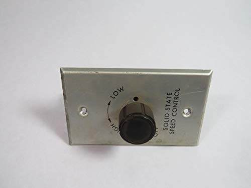 KB ELECTRONICS KBWC-110K 10AMP, 115VAC 50/60HZ, Fan Speed Control, for Solid State AC Motor, Wall Mount