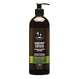 Hemp Seed Hand & Body Lotion, Naked in the Woods Scent - 16 oz. - Soothe Dry Skin - Argan Oil, Hemp