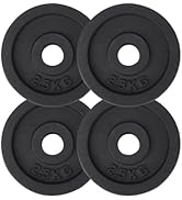 Amazon | NASUTO バーベルプレート (1.25KGx2 セット（マルチ