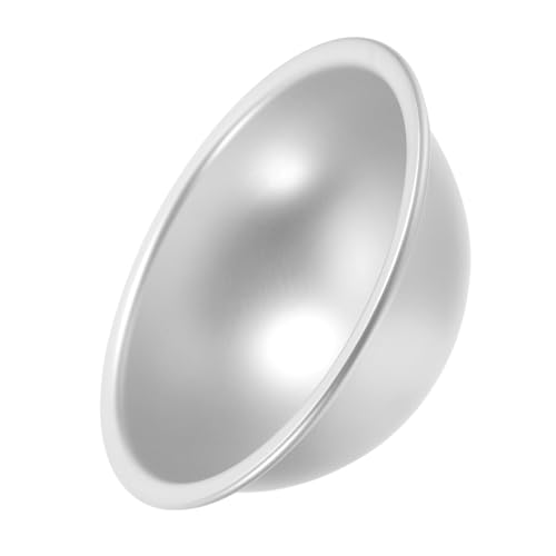 FUNOMOCYA Aluminum Alloy Hemisphere Cake Mold Nonstick Round Baking Pan for Creative Cakes for Birthdays and Special Events Easy Release Mousse and Dessert Baking Tool