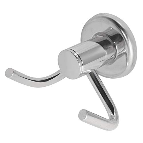 Cabide Duplo Banheiro Em Inox Resistente Dupla Fixação Linha Extra Luxo