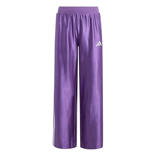 Pantalón de pernera ancha adidas holgado para niñas que buscan comodidad