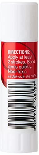 Scotch Permanent Glue Stick 0.69 oz (20gr.)| Safe and Children Friendly | White color | Strong adhesive | Water based | Non toxic | Acid free | For Paper, Scrapbooking | Glue Stix | 1 stick/pack