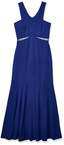 Robe longue Marina en crêpe stretch idéale pour vos soirées de gala