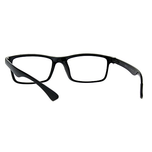 Magnified Reading Glasses Classic Plastic Rectangular Frame Unisex3