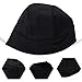 Quick Dry Cycling Cap for Summer Riding, Motorcycle Helmet Liner with Mesh Fabric, Windproof Sweat Absorbing for Bike Hat – Colors Available(Black)